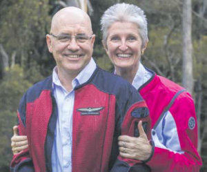 Greymouse founders Kelvin Davis, left, and MarisaWiman, right. Picture: GREYMOUSE