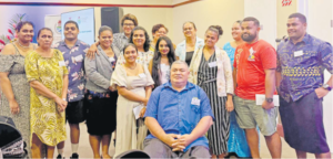 The recipients pioneering the pilot TSLS and FCEF Graduate Business Grant Start-Up Scheme after their graduation at the GPH in Suva. Picture: JOSEFA SIGAVOLAVOLA