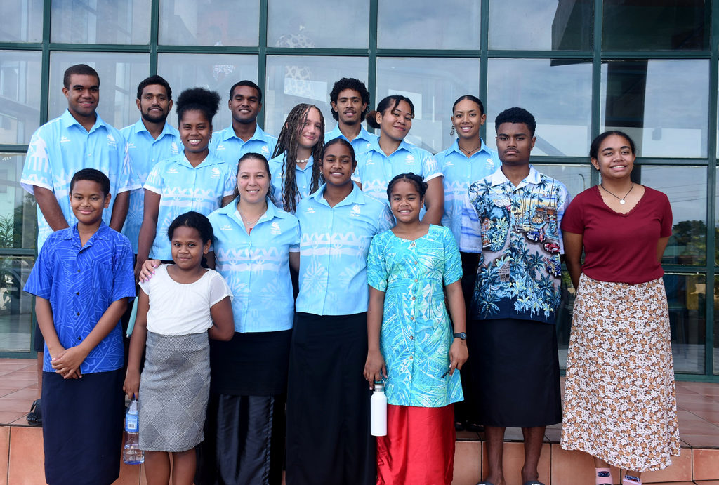 Final service for Team Fiji