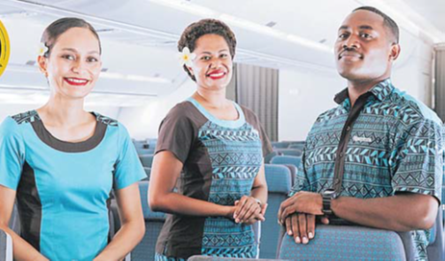 Fiji Airways crew. Picture: SUPPLIED