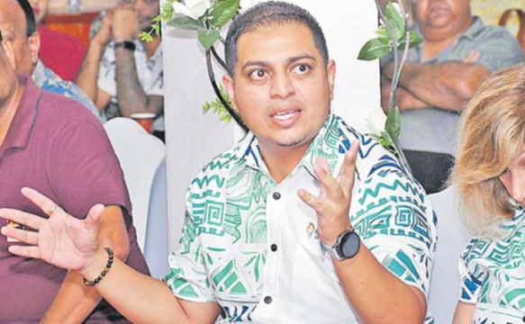 Nadi Chamber of Commerce president Lawrence Kumar.
