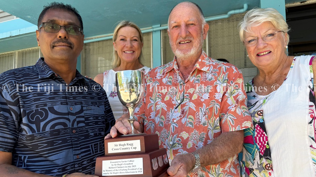 Sir Ragg’s grandson brings heirloom home