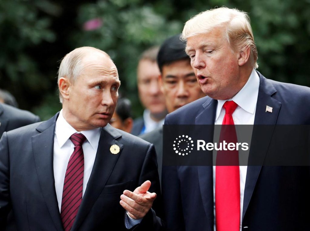 Trump plans to meet with Putin as soon as next week, New York Times ...