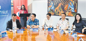 Yunnan Maimiao team at the MOU signing. Picture: FMF FOODS LTD