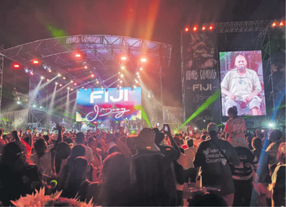 The inaugural Homecoming Concert last year will be followed by this year’s tribute to its founder, the late Fijian international musician George Fiji Veikoso. Homecoming Concert 2025 organisers are expecting more than 60,000 people to attend. Fiji Gold, TRIBE, Rum Co. of Fiji and Coca-Cola brands will headline the drinks line-up at the event. Picture: FILE