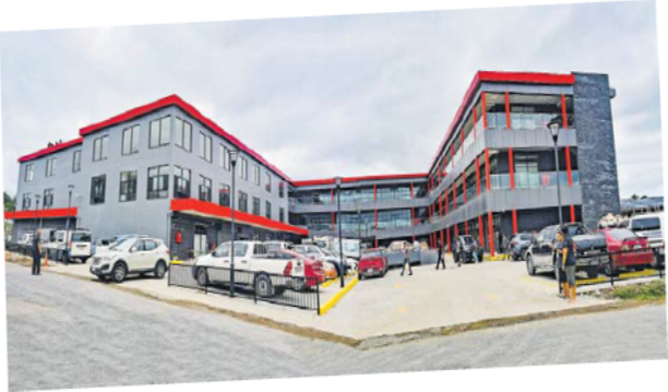 The new CJS Supermarket complex. Pictures: ELIKI NUKUTABU