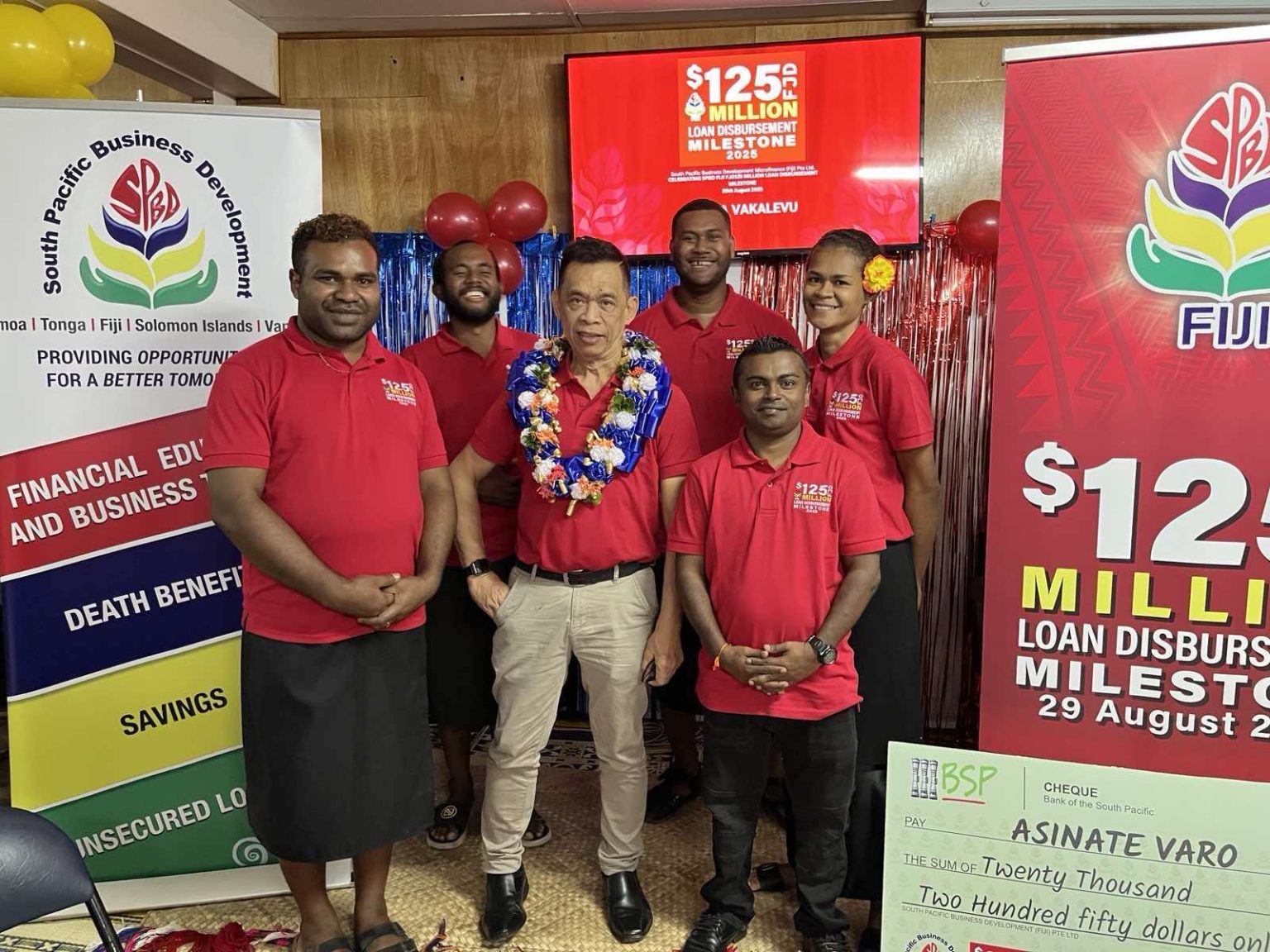 SPBD disburses a record $125m in micro loans - The Fiji Times