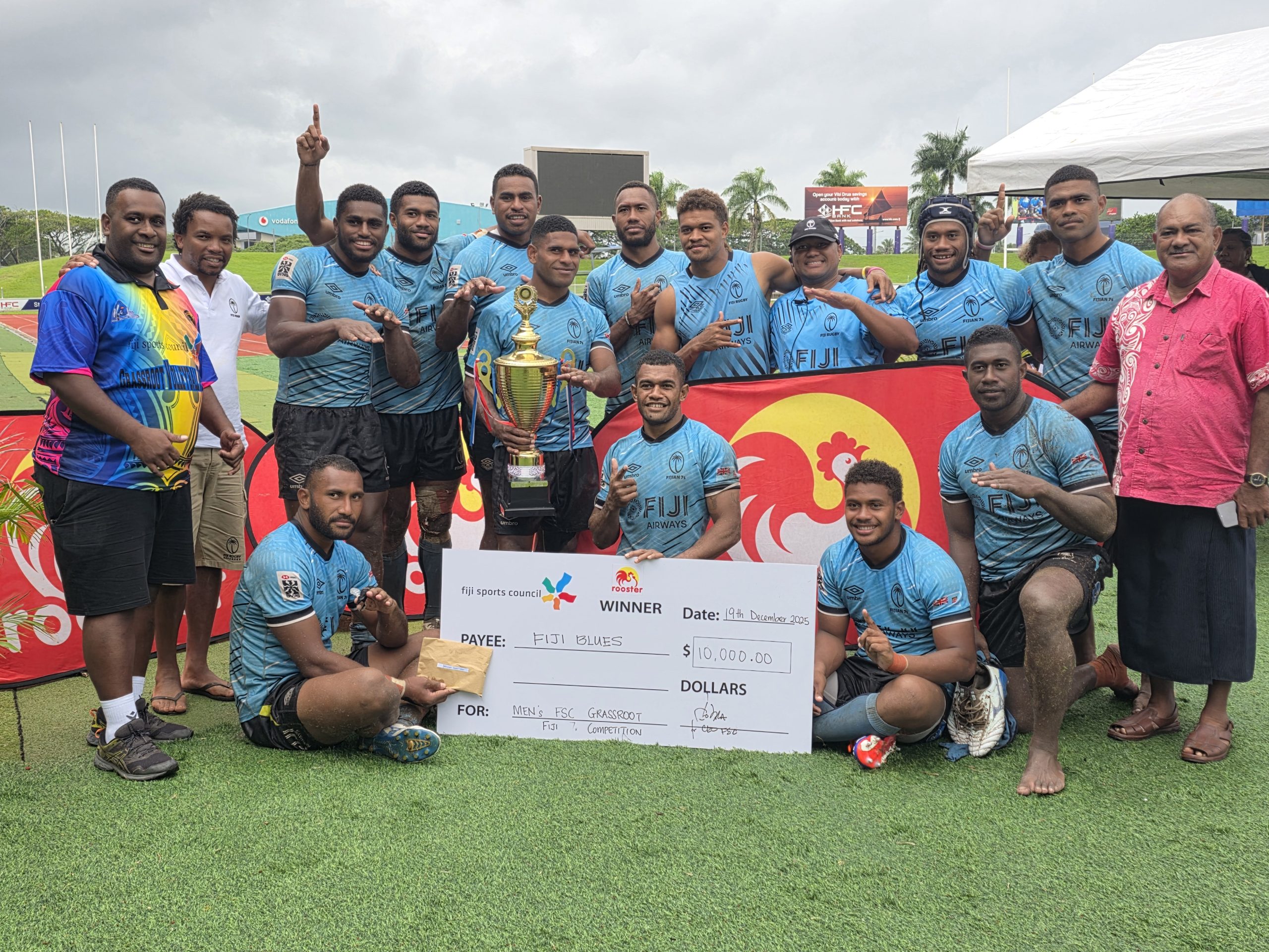 Fiji Blues win Rooster Grassroots Sevens Tournament