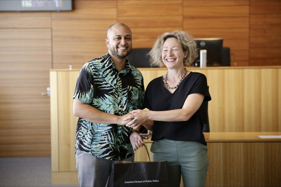 Fijian student becomes ANU’s only Pacific winner