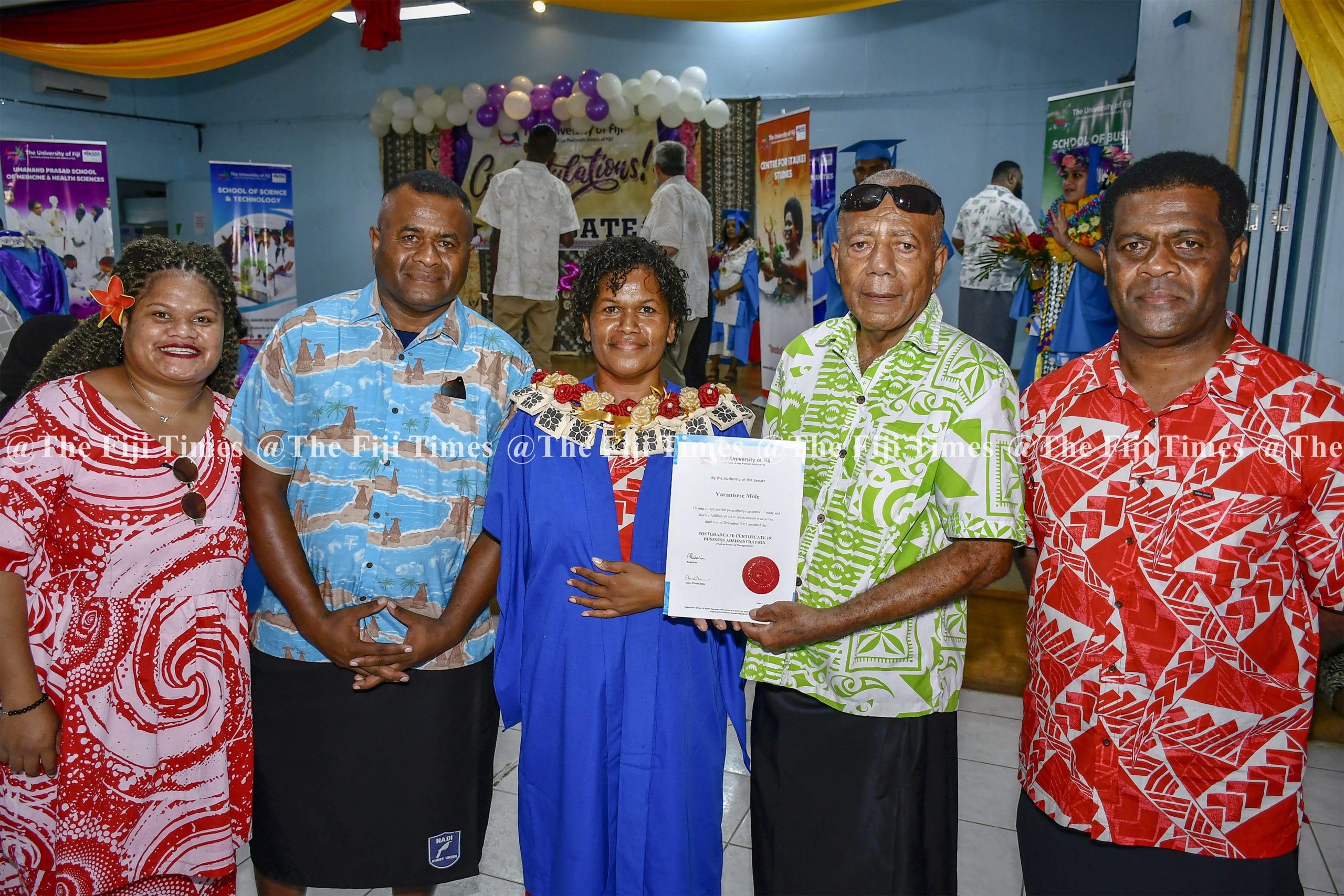 2025 UNIVERSITY OF FIJI GRADUATION | Support at home helps mother graduate