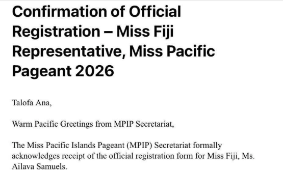 Miss Fiji Pageant Committee stands by Ailava Samuels as Fiji’s rep to Pacific Pageant