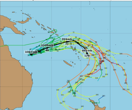 Potential for adverse weather from later this week as tropical low monitored