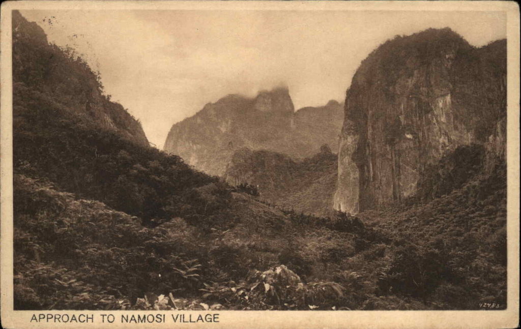 The smoking cave of of olden day Namosi