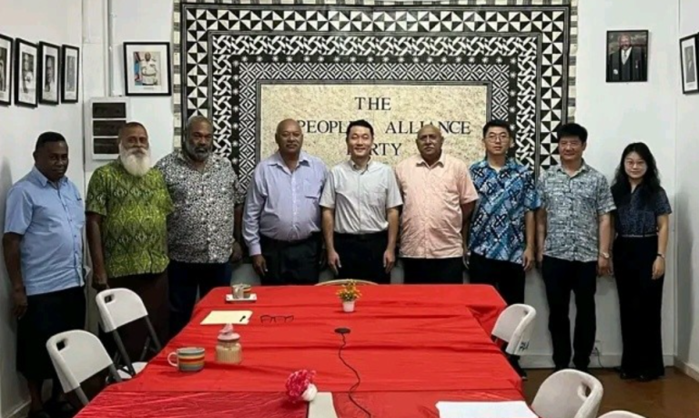People’s Alliance holds talks with Chinese Embassy officials - The Fiji ...