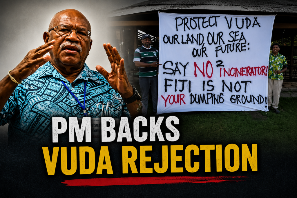 Government backs decision to reject Vuda waste-to-energy project - The Fiji Times