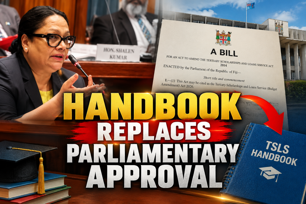 Premila Kumar warns TSLS Bill weakens parliamentary oversight - The Fiji Times