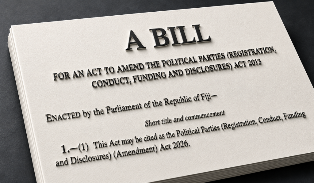 Bill proposes removal of political donation limits