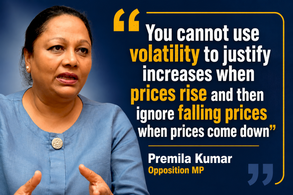 Kumar calls for review of taxi fares, EFL fuel surcharge - The Fiji Times