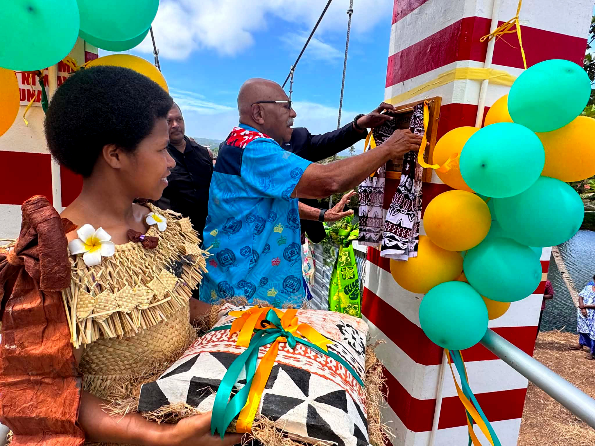 Opening of bridge ends long wait for villagers - The Fiji Times